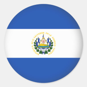 Sticker Rond El Salvador
