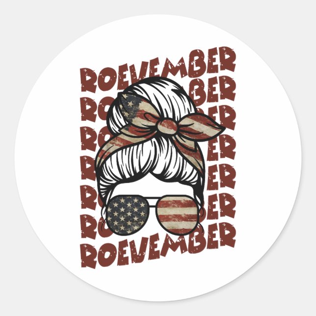 Sticker Rond Élection du 24 novembre (Devant)