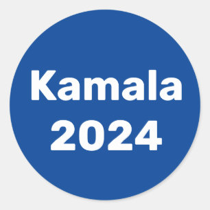 Sticker Rond Élection présidentielle de Kamala 2024