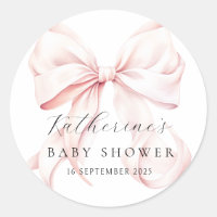 Élégant Baby shower de cabot rose