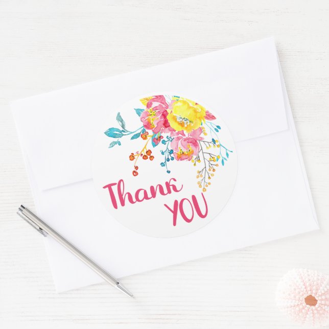 Sticker Rond Elegant Black Gold Heart Circle Hand Made Custom  (Enveloppe)