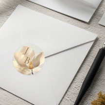 Elégant Magnolia Blanc Oriental Enregistrer la dat