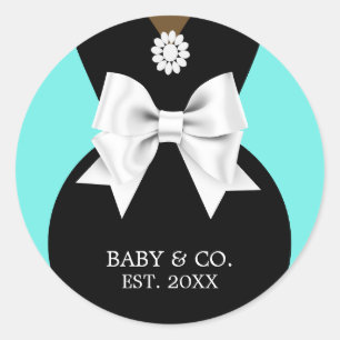 Sticker Rond Élégante Ethnique Salle de Bain Bébé & Co Tiffany