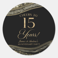 Élégante Fête d'anniversaire de 15 ans en Agate No