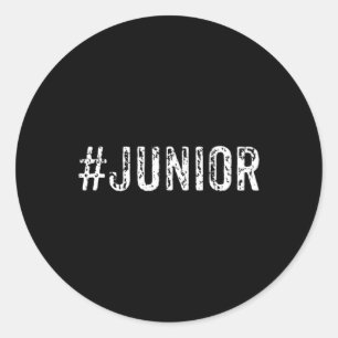 Sticker Rond Élève de la onzième année ou enseignant Gi tendanc