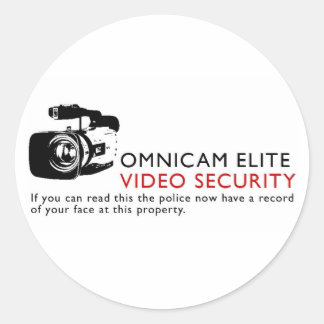 Sticker Rond Élite Omni-Cam