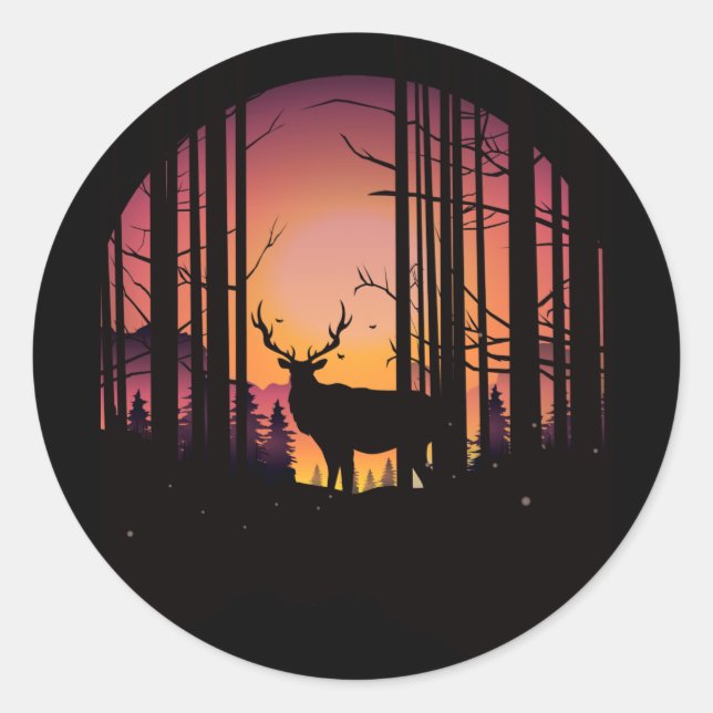 Sticker Rond Elks (Devant)