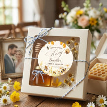 Elle a trouvé sa douche de mariée abeille miel