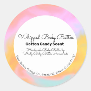 Sticker Rond Emballage et Marque de Spa Corporel ou Bain de Cot