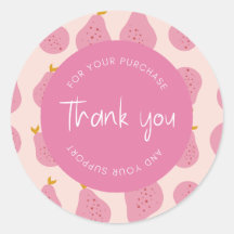 Emballage Motif "Merci" Feminine Cute