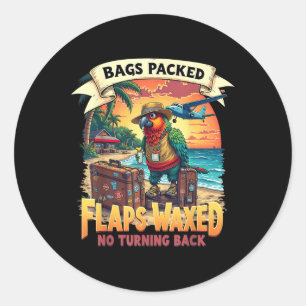 Sticker Rond Embarrasser les sacs d'humour pour adultes Paquets