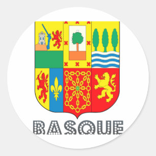 Sticker Rond Emblème Basquan