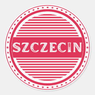 Sticker Rond Emblème de la fierté de la ville de Szczecin – Ide