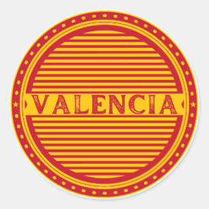 Sticker Rond Emblème de la Fierté de la Ville de Valence – Iden