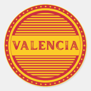 Sticker Rond Emblème de la Fierté de la ville de Valence – Iden