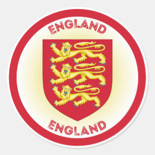 Sticker Rond Emblème du patrimoine anglais