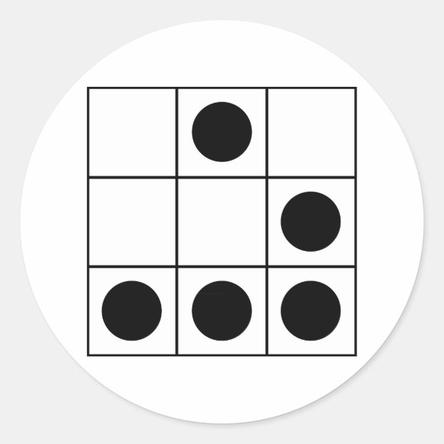 Sticker Rond Emblème du pirate "Le Gilder" (Devant)