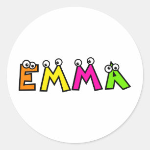 Sticker Rond Emma