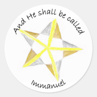 Sticker Rond Emmanuel