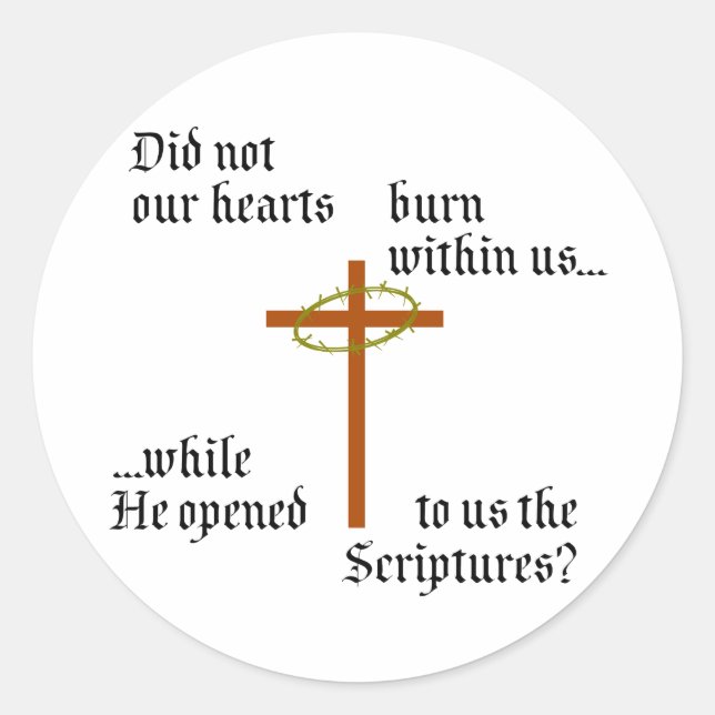 Sticker Rond Emmaus (Devant)