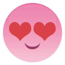 Emoji des yeux du coeur