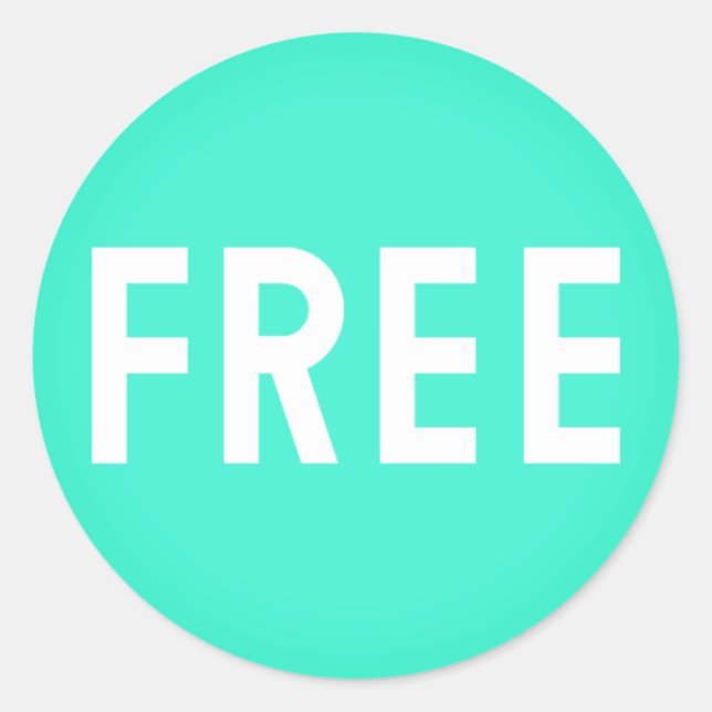 Sticker Rond Emoji GRATUIT simple (Devant)