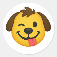 Emoji Perro Divertido – Estilo Kawaii para Amantes