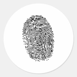 Sticker Rond Empreinte