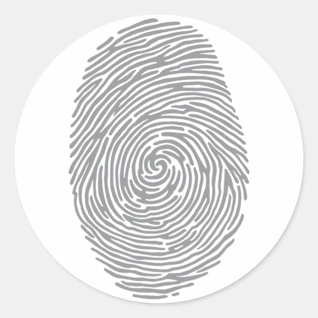 Sticker Rond empreinte 2 (Devant)
