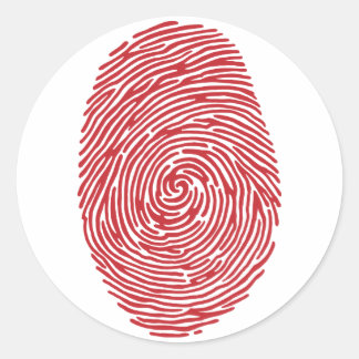 Sticker Rond empreinte 5