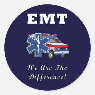 Sticker Rond EMT Nous Sommes La Différence