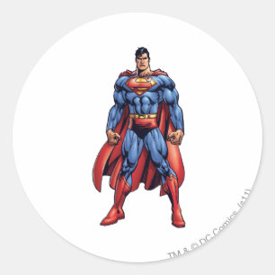 Sticker Rond En regardant droit sur