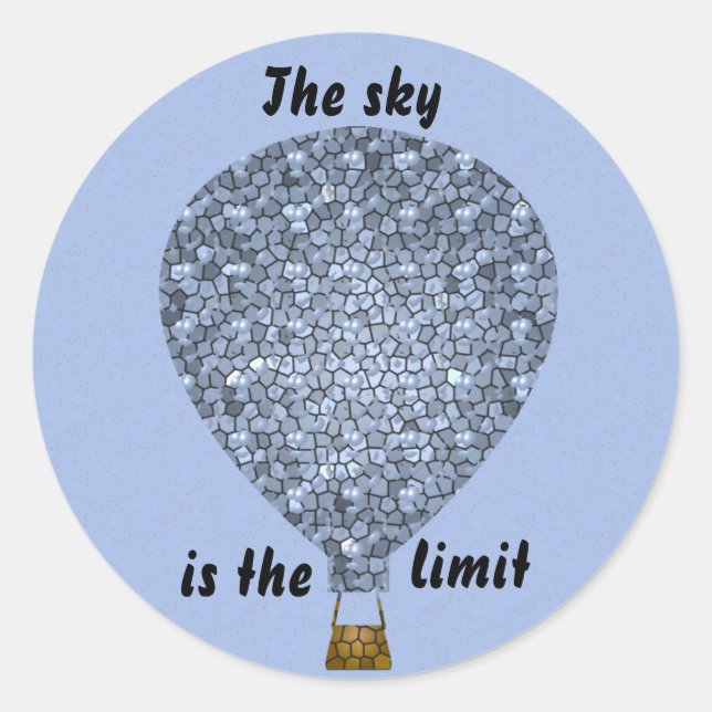 Sticker Rond Encouragement positif à l'équipe d'employés du bal (Devant)