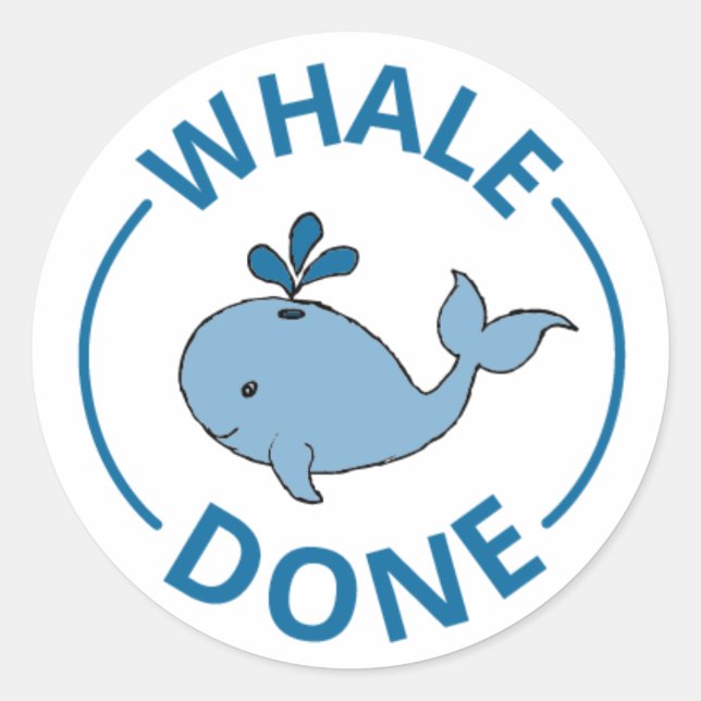 Sticker Rond Encourager les enseignants de la classification Pa (Devant)
