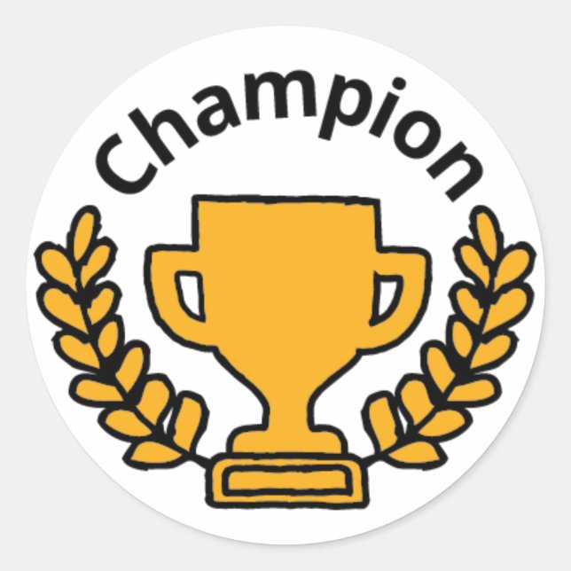Sticker Rond Encourager les enseignants de la classification Pa (Devant)