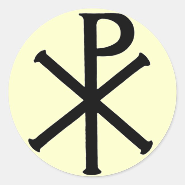 Sticker Rond encre de graham (Devant)