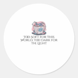 Sticker Rond Encre Whimsigoth – Forêts Mystiques, Lunes & Magie