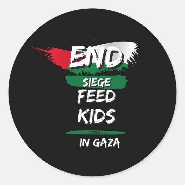 STICKER ROND END SIEGE (Devant)