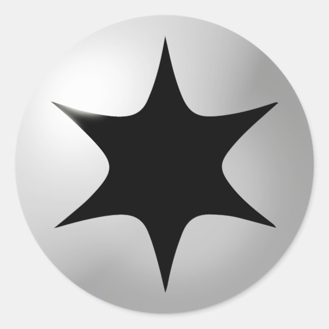 Sticker Rond Énergie incolore (Devant)