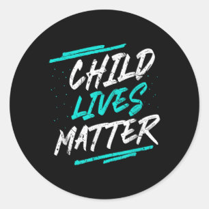 Sticker Rond Enfant Vit Sensibilisation Activiste Cadeaux