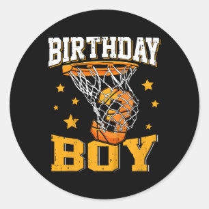 Sticker Rond Enfants 3e 3e 3 Trois ans Joyeux anniversaire garç