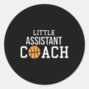 Sticker Rond Enfants Bysketbyll Cadeau Coach Pour Enfant Istant