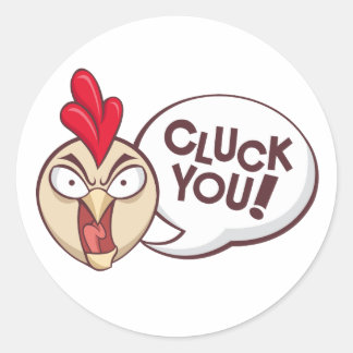 Sticker Rond Enfile-toi !