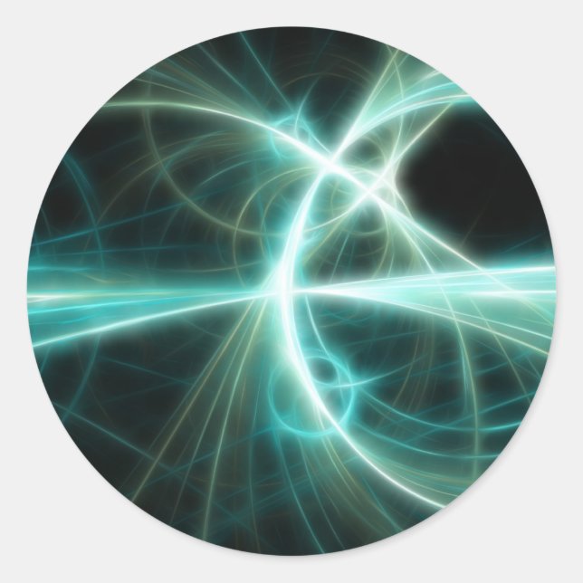 Sticker Rond Engin ShatterLinez 53 (Devant)