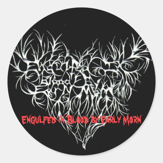 Sticker Rond Engulfed (mastered)(1)(édition limitée)peg, Eng... (Devant)