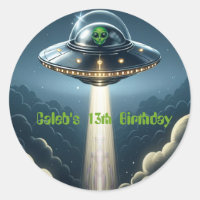 Enlèvement par des extraterrestres UFO Nuages bleu