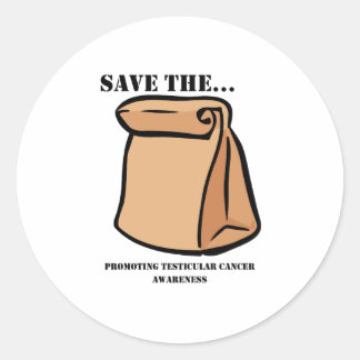 Sticker Rond Enregistrer le disque