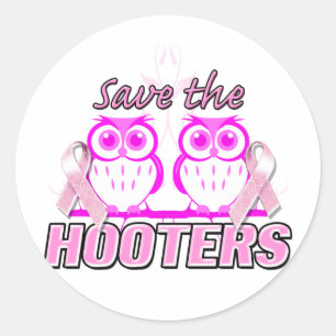 Sticker Rond Enregistrer Le Fichier Hooters.png