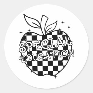 Sticker Rond Enseignant Spécial Enseignant Dream Team Enseignan