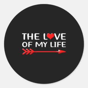 Sticker Rond Ensemble drôle de couples assortis pour lui et ell